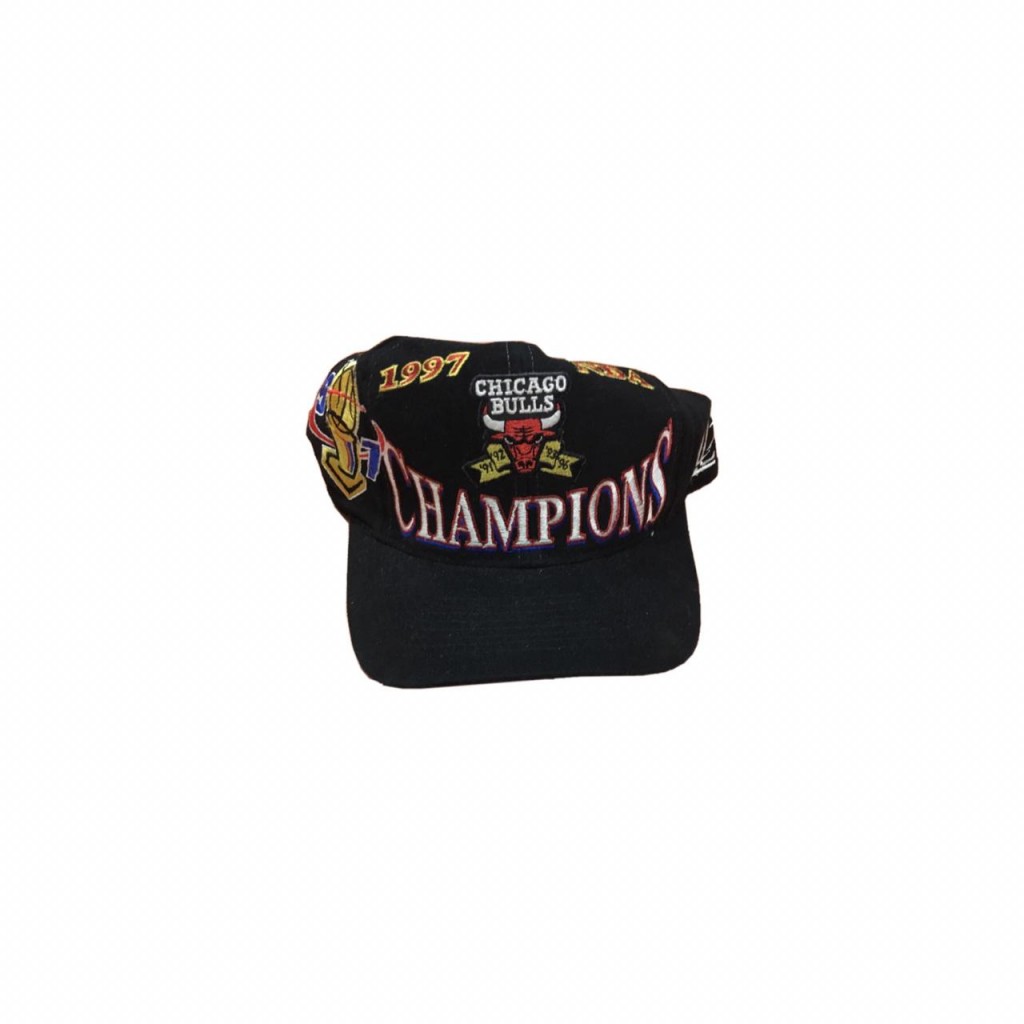 1997 Vintage Chicago Bulls Champion Cap by Youbetterfly